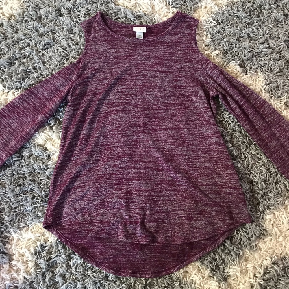 Target burgundy long sleeve